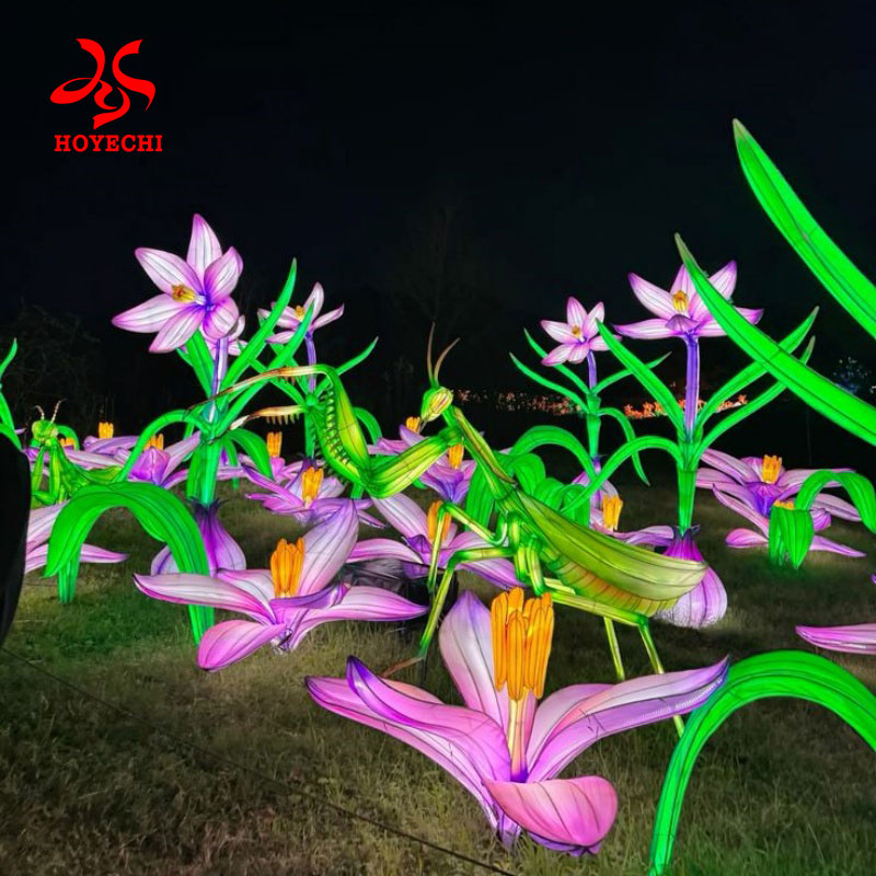 flower festival lantern