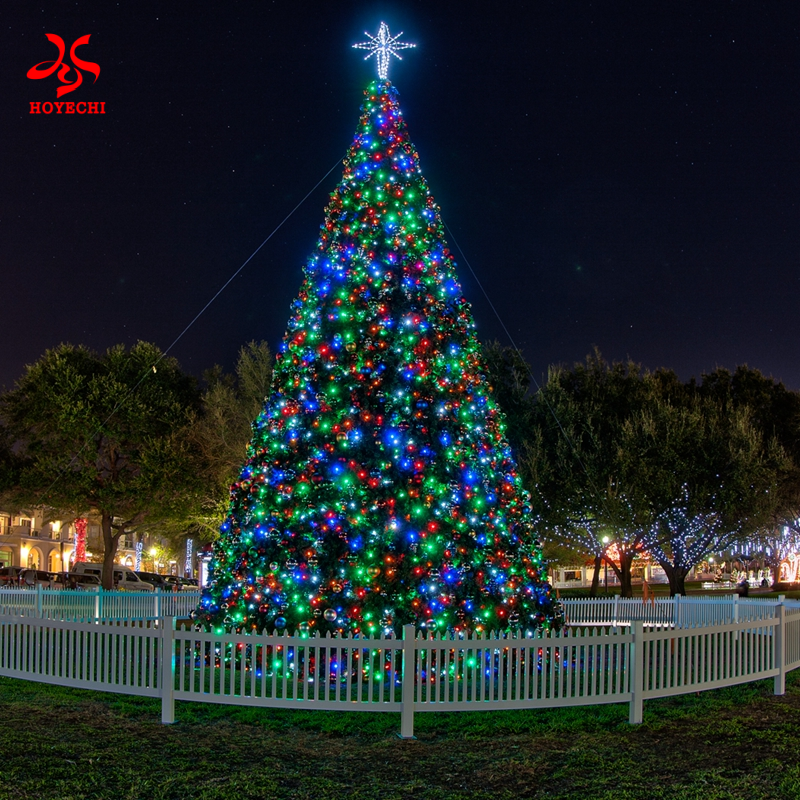 Outdoor DMX512 LED Christmas tree commercial use