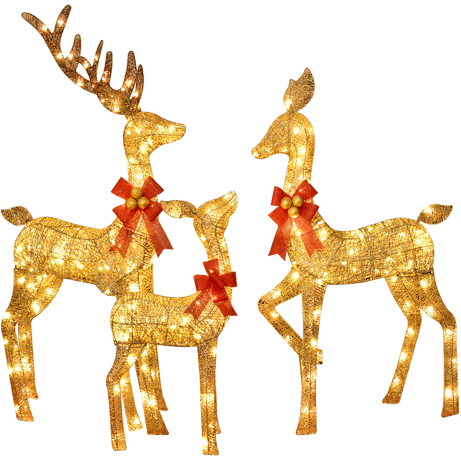 Christmas reindeer lights outdoor LED holiday decoration