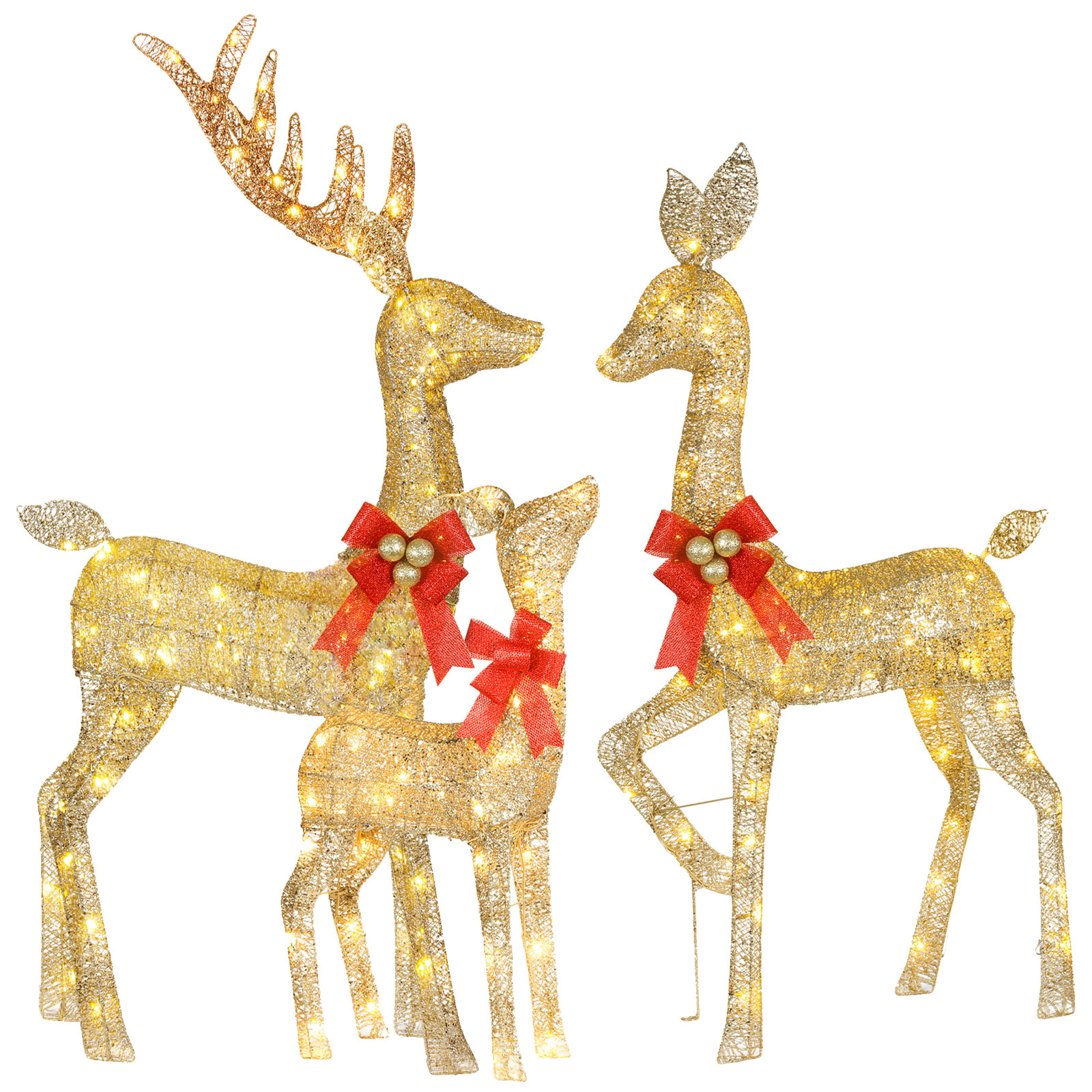 Christmas reindeer lights outdoor LED holiday decoration