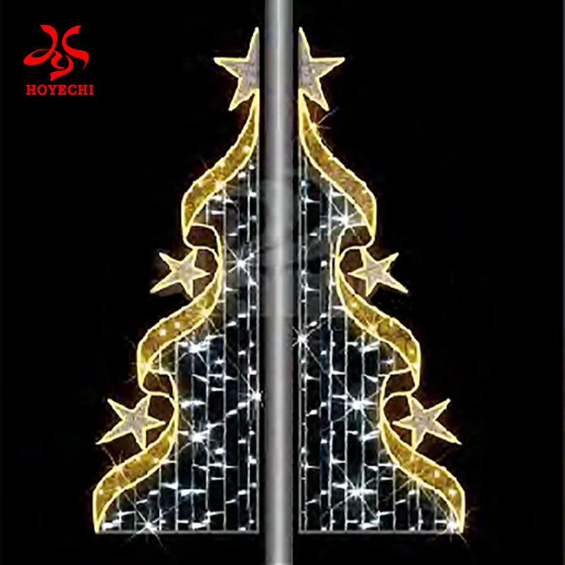 LED Pole Mounted Street Motif Lights