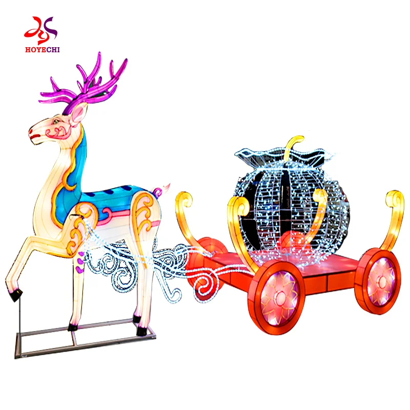 Lanterna de rena iluminada 3D (8)