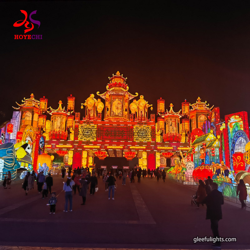 Holiday festival lantern lights outdoor waterproof