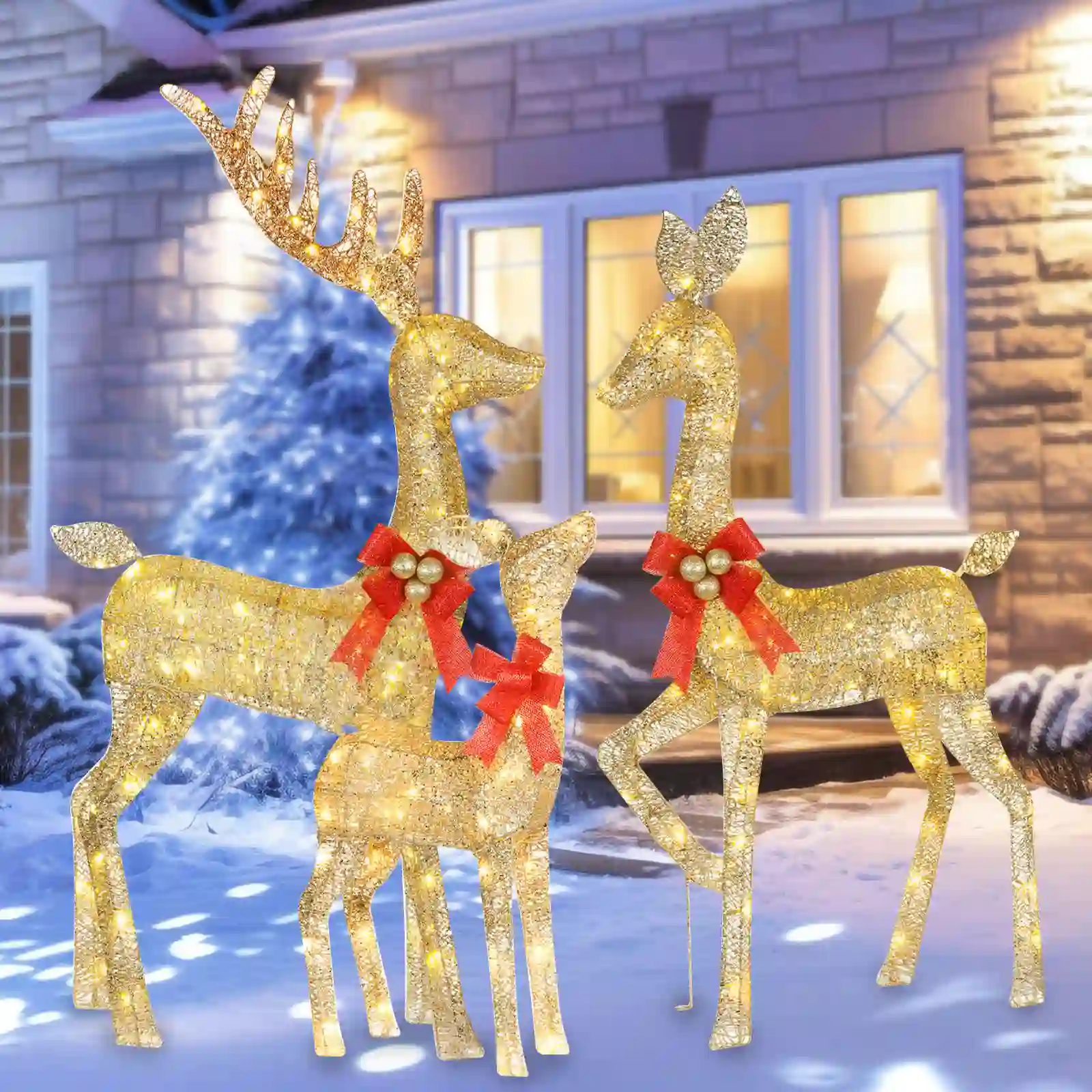 Christmas Reindeer Lights (10)