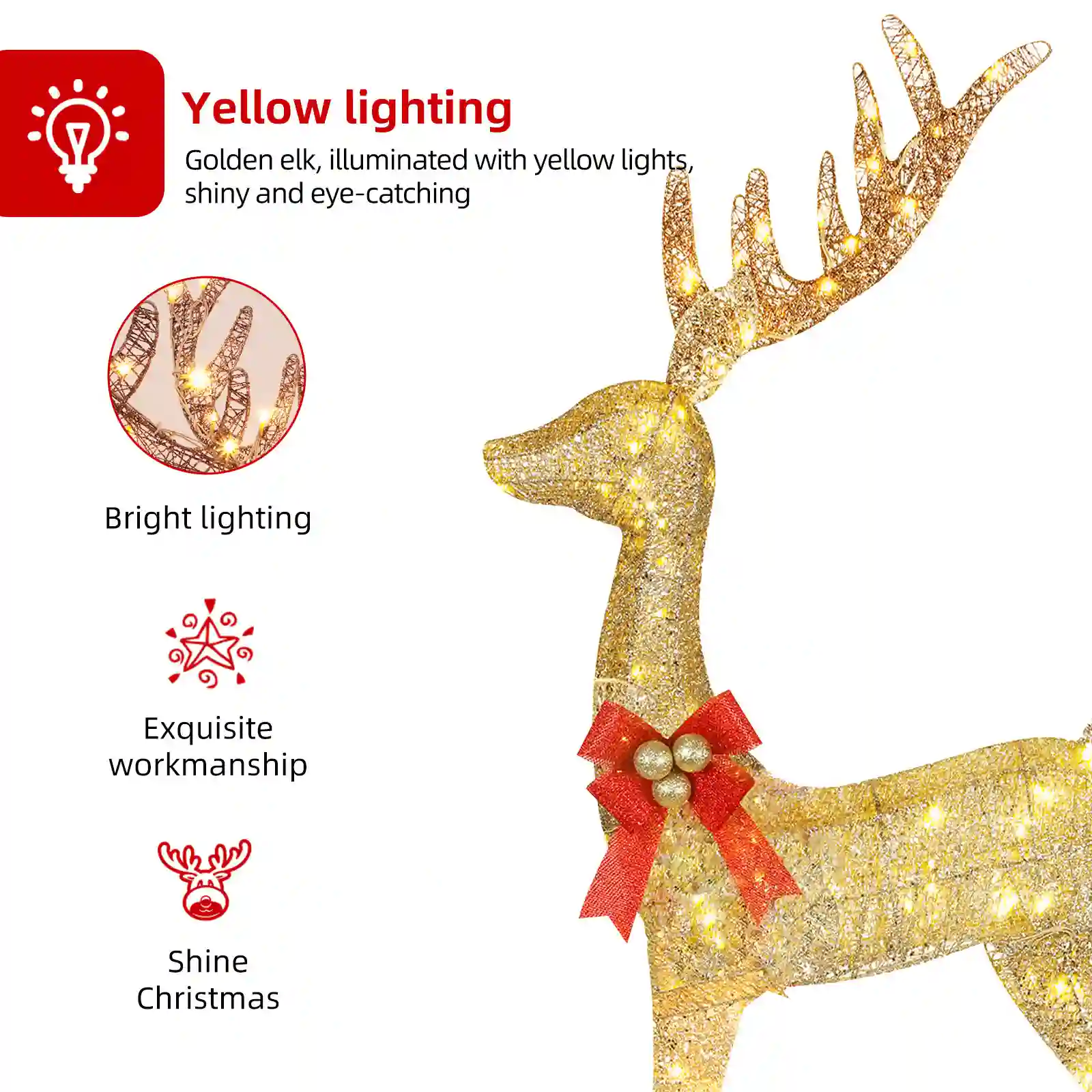 Christmas Reindeer Lights (7)