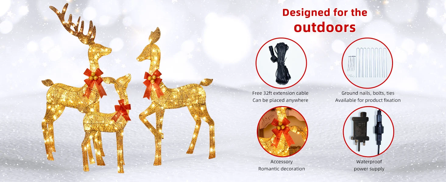 Christmas Reindeer Lights Details Page (4)