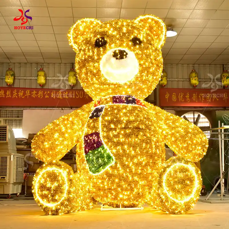 Christmas Teddy Bear Motif Light (2)