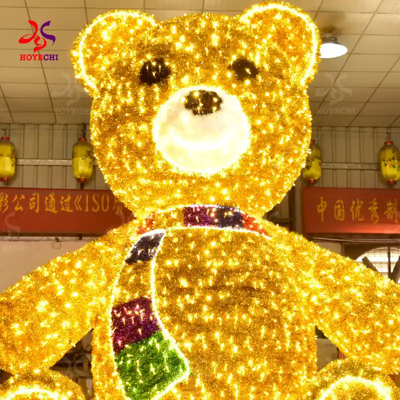 Christmas Teddy Bear Motif Light (3)