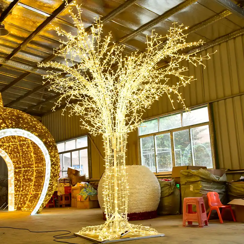 Illuminated Outdoor Trees 4