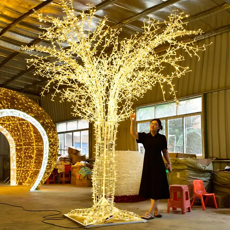 Illuminated Outdoor Trees 5