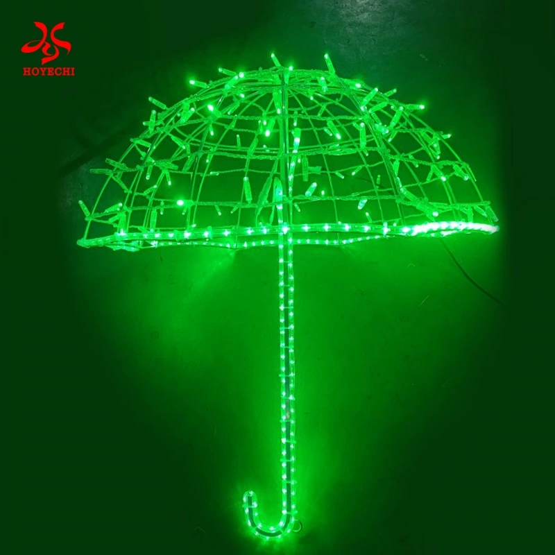 Luces con motivos de paraguas colgantes para exterior (3)