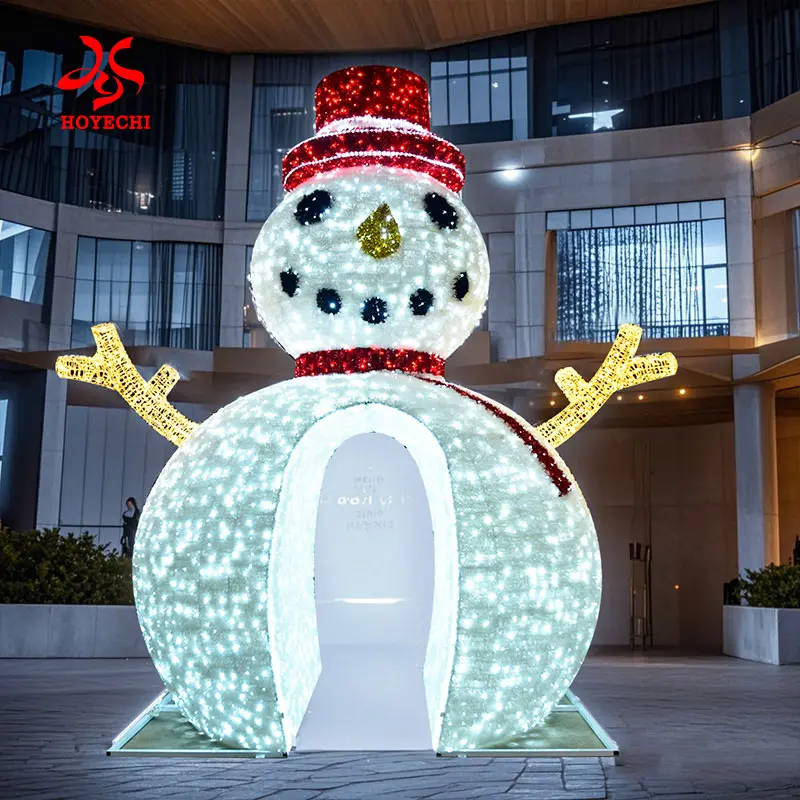 Snowman Motif Lights (7)