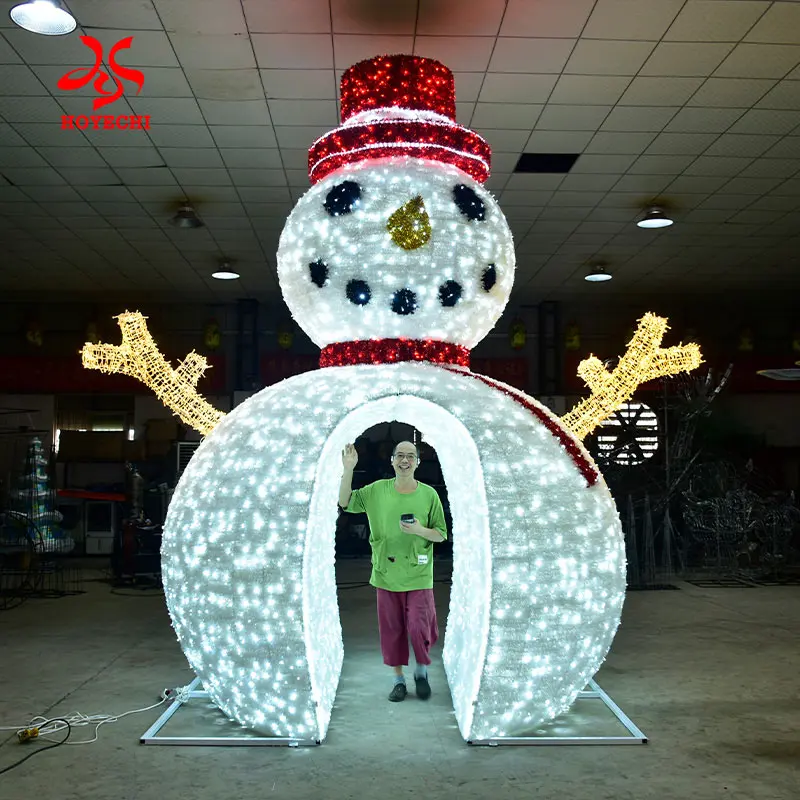 Snowman Motif Lights (8)