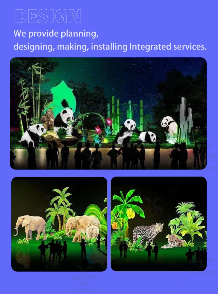 Creative lantern designs for garden festivals. 