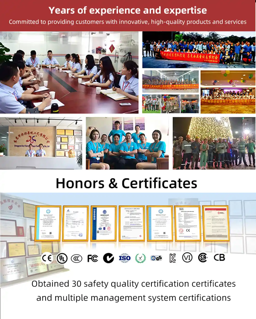 Outdoor RGB pixel Christmas tree lighting up festival plaza