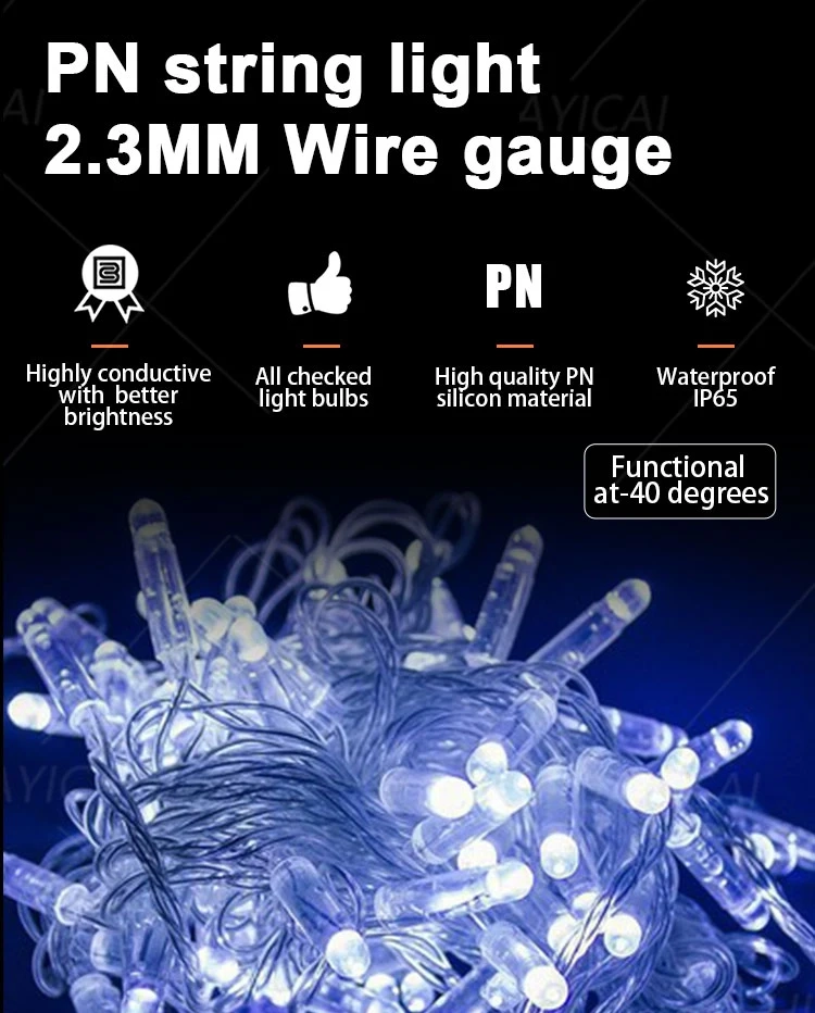 2D and 3D LED bell motif light variations