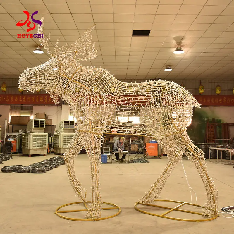 Christmas Decor Moose 3