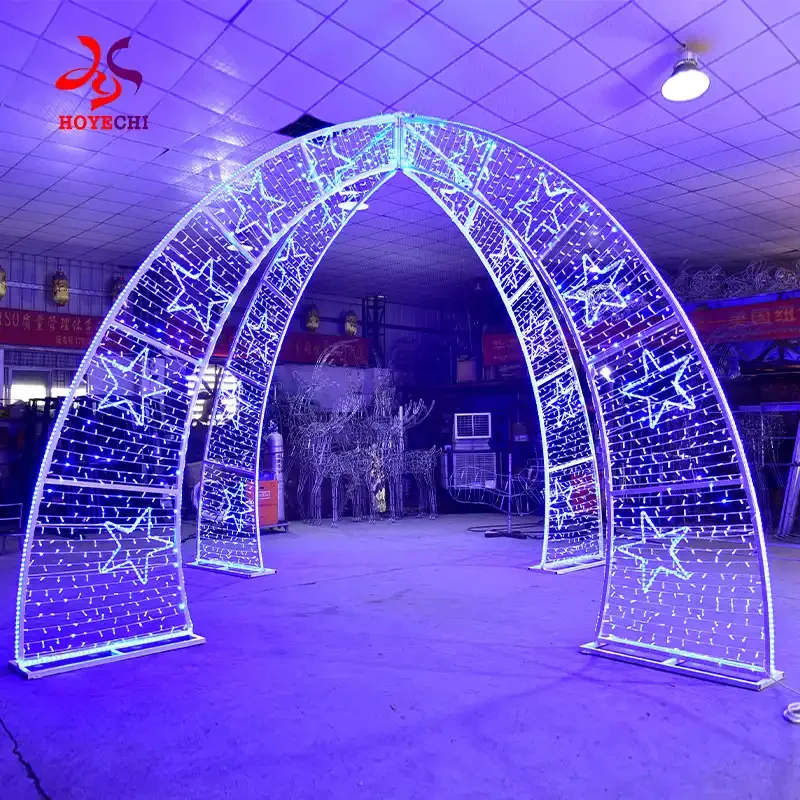 Christmas Arch Large LED Tunnel (5)