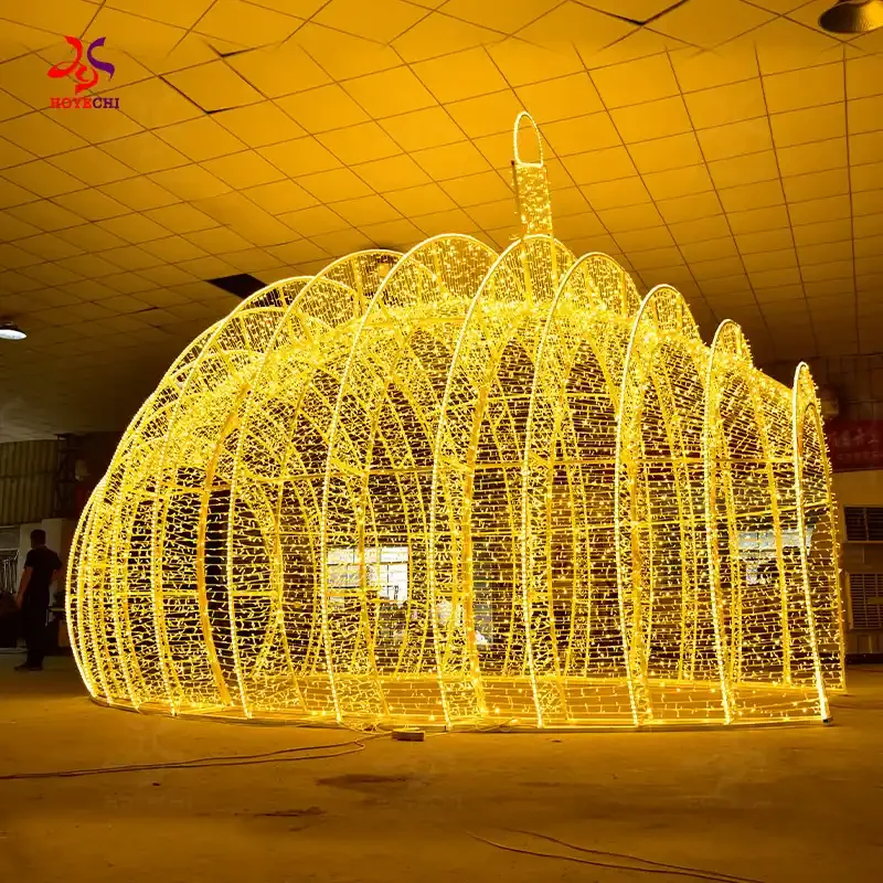 Christmas Light Tunnel (3)