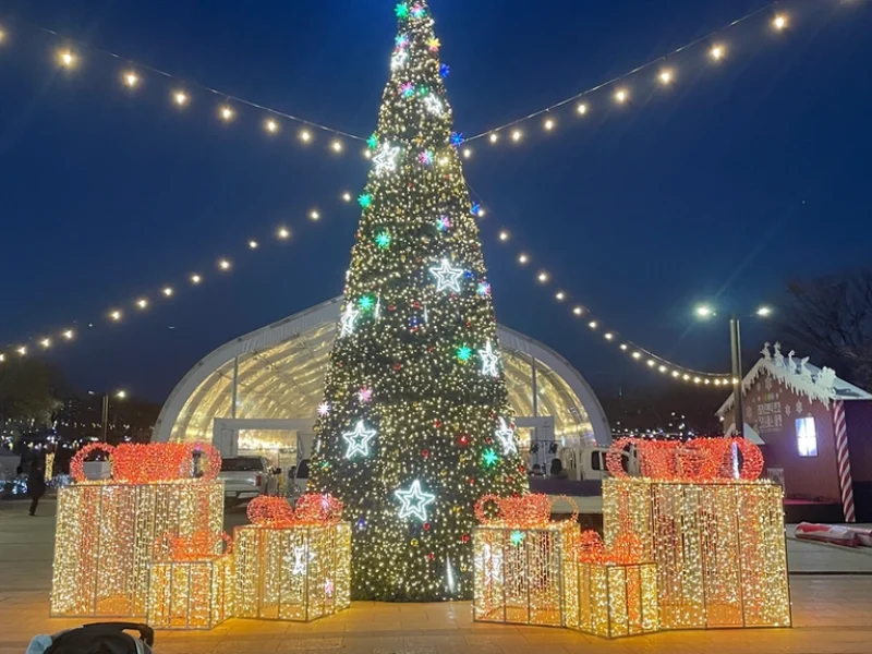 مشروع إضاءة سوق عيد الميلاد (2)