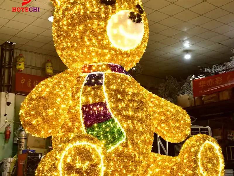 Luz de Natal para ursinhos de peluche