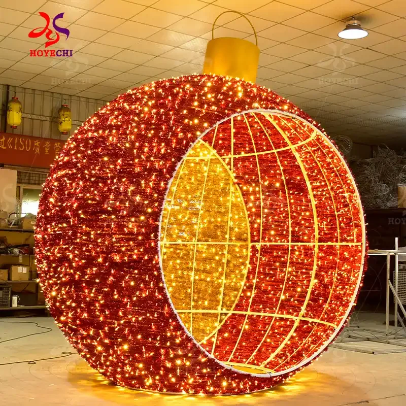 Giant Christmas Ornaments (4)