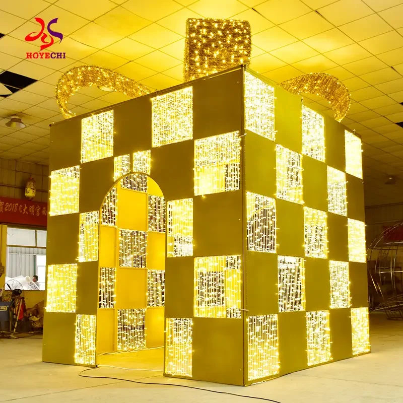 Gift box walk-through arch (1)